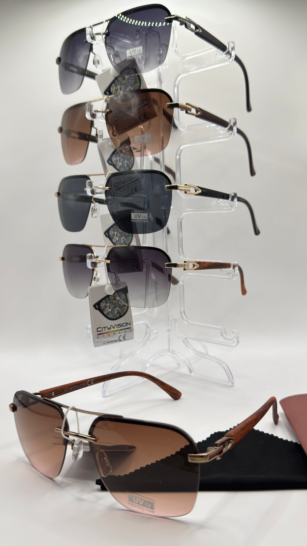 Lunettes de solei Elégantes Style Unisex